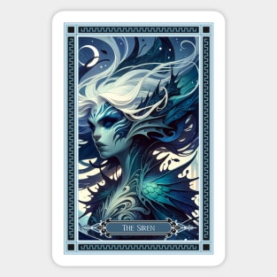 The Siren Tarot Card Sticker